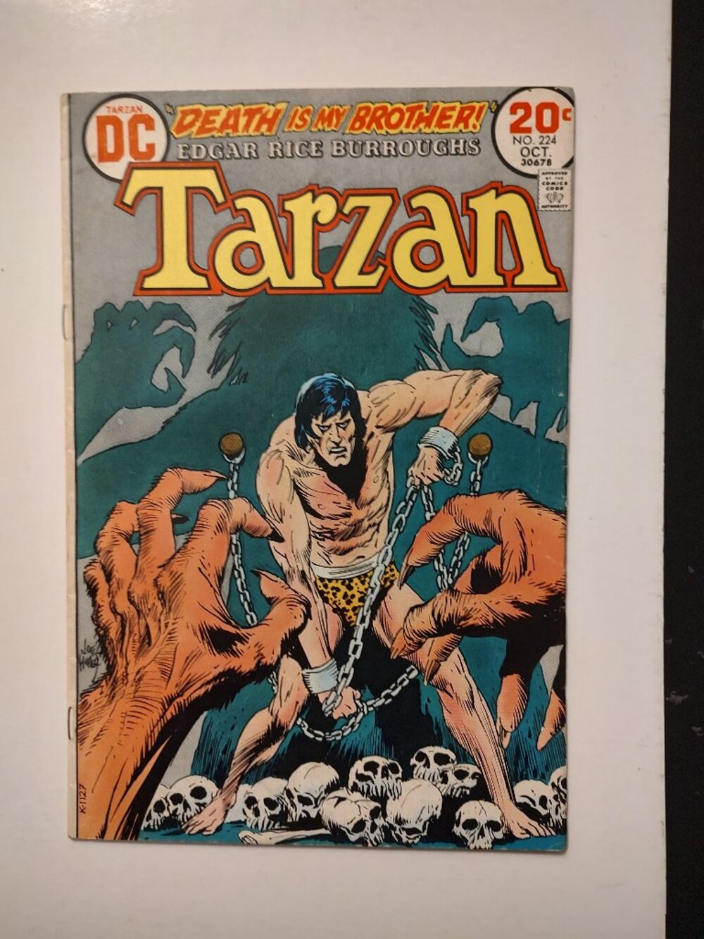 TARZAN # 224 Written by Joe Kubert Art by Joe Kubert Cover by Joe Kubert Opar